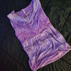 Purple Sleeveless Women's Top